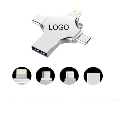 128Gb Usb Flash Drive 4" 1