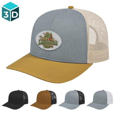 C A Poly Cotton Mesh Back Cap
