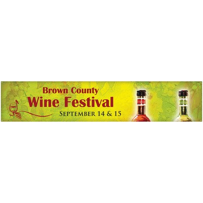 4' x 20' Custom Knitted Polyester Banner