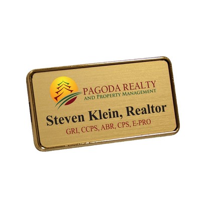 Identifier Frame Name Badge