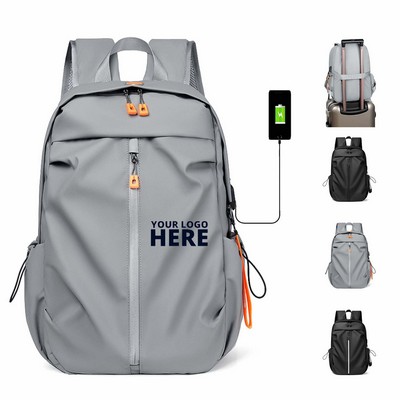 Travel Backpack w/Front Zipper