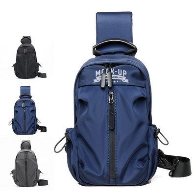 Crossbody USB Charging Shoulder Bag