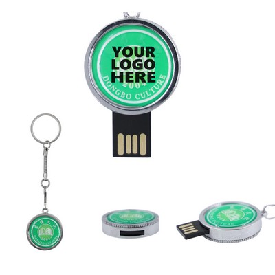 School Emblem USB Flash Drive