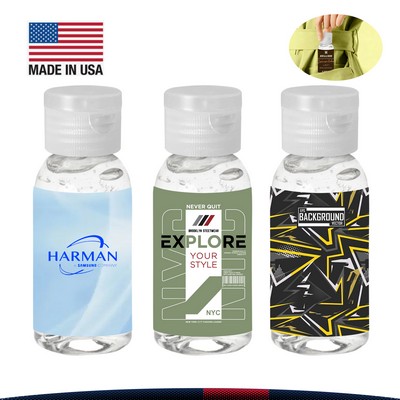 1 oz. Mireth Clear Sanitizer in Round Bottle