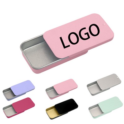 Tin Container with Coated Lid