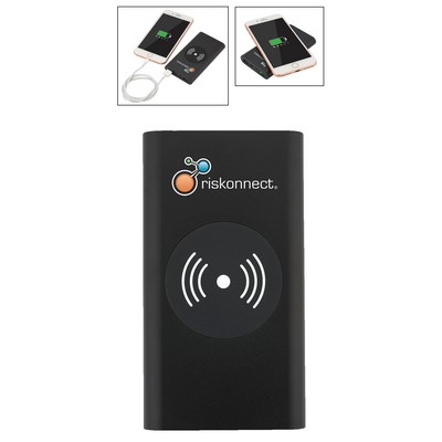 UL Cert Tri-Way Wireless & Power Bank 10,000mAh