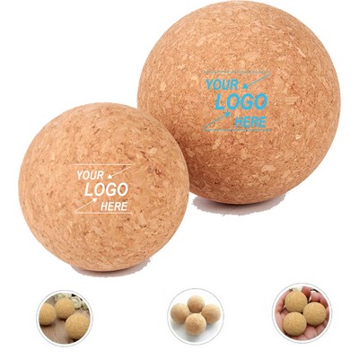 Cork Massage Yoga Ball 2.4"