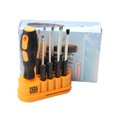 8" 1 Screwdriver Set with Case