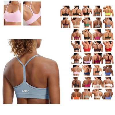 Women's Y Back Sports Bra