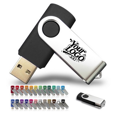 8 GB Rotating USB Flash Drive