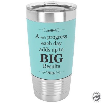 Polar Camel Tumbler with Silicone Grip (Teal)