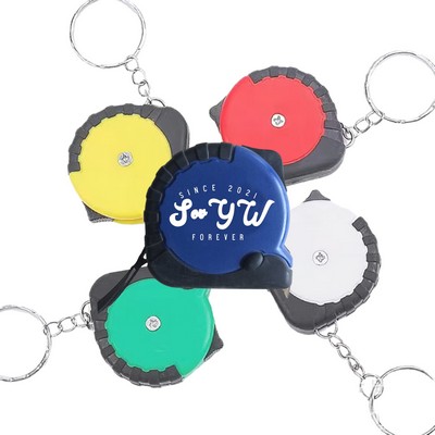 Tape Measure Key Chain