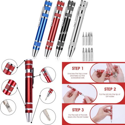 Multifunctional 8" 1 Screwdriver Set