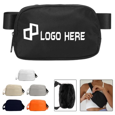 Nylon Crossbody Fanny Pack Bag