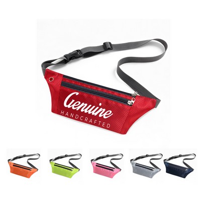 Waterproof Fanny Pack with Zip Pockets
