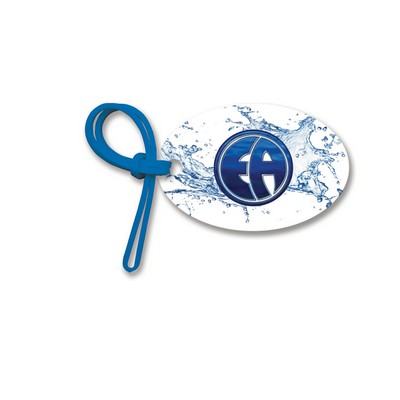 Oval Bag & Luggage Tag - Full Color