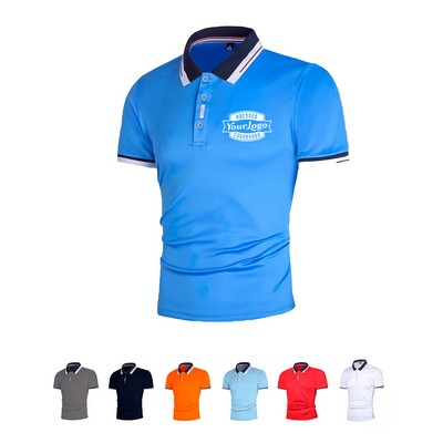 Men's Warm Weather Polo Top