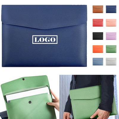 PU Leather A4 File Holder