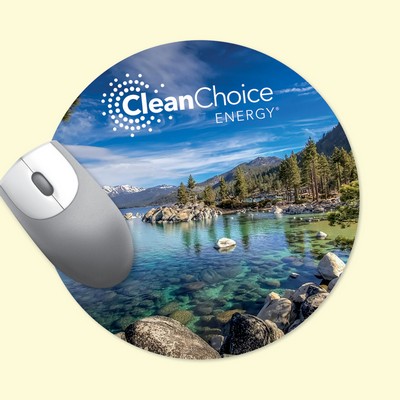 Vynex® Heavy Duty 8" Round x1/16" Hard Surface Mouse Pad