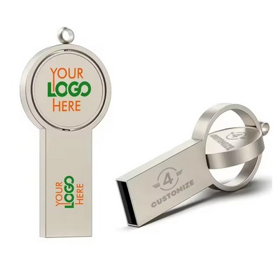 32G USB School Badge Flash Drive