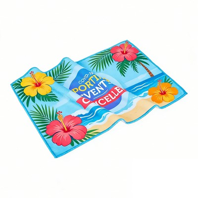 250GSM Microfiber Sublimated Rally Towel