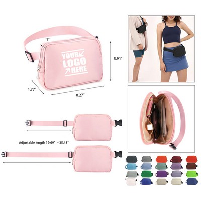 Mini Belt Bag With Adjustable