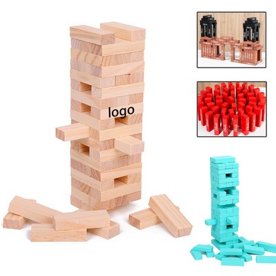 Wood Tumble Tower Game