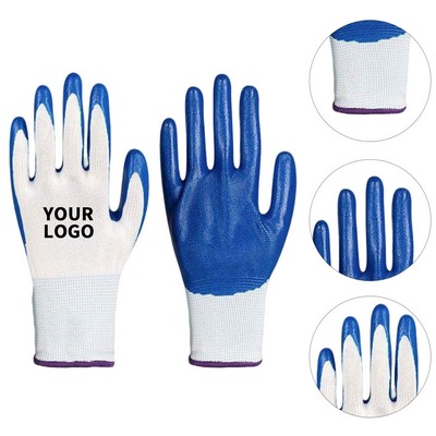 Nitrile-Coated Work Gloves