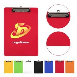 A4 Letter Size Plastic Clipboard