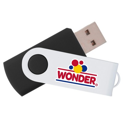 iClick® 3.0 White Swivel USB Flash Drive 16GB