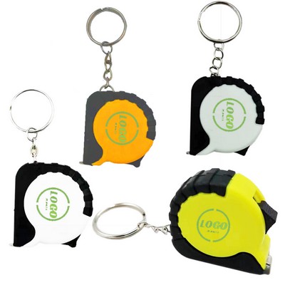 3' Mini Grip Tape Measure Key Chain