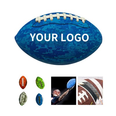 Camouflage Surface Practice Football Size 10.5" x 6"