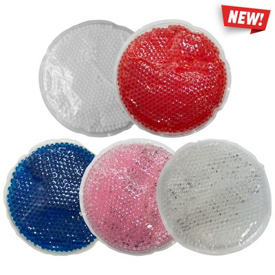 Large Circle Gel Beads Hot/Cold Pack