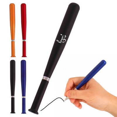 Plastic Baseball Bat Ballpoint Pen