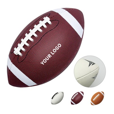 Composite Leather Number Nine Football 11.2" x 6.6"