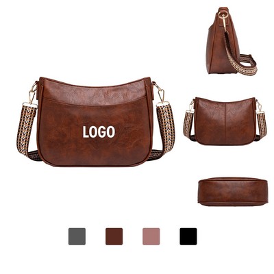 PU Leather Crossbody Shoulder Bag