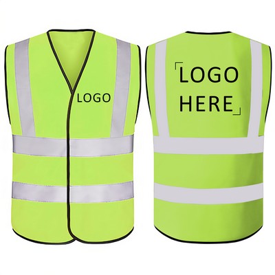 Class 2 Orange Reflective Safety Vest