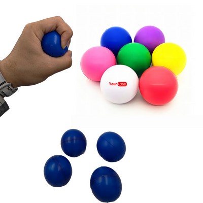 2.5" Colorful Stress Reliever Ball