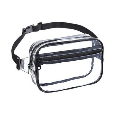 Clear Fanny Pack (9" x 5.8" x 2.6")