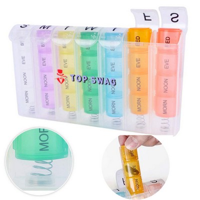 Custom 28 Compartment Med Minder