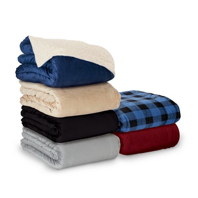 Brookline Micro Mink Sherpa Blanket