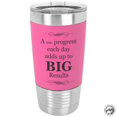 Polar Camel Tumbler with Silicone Grip (Pink)