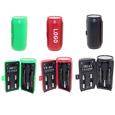 13" 1 Tool Kit with Can-Shaped Case