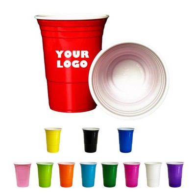 16 Oz. Plastic Party Solo Cup Disposable