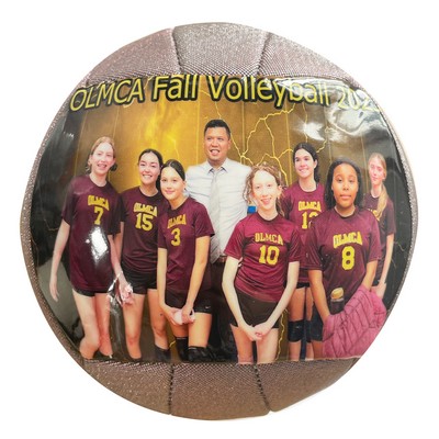 Customized Silver Glitter Powder Volleyball