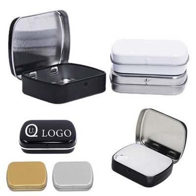 Mini Flip-Top Tin Box