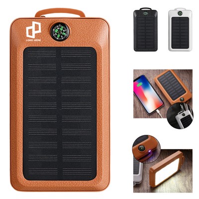 5-In-1 Multi-Function Solar Charger Power Bank