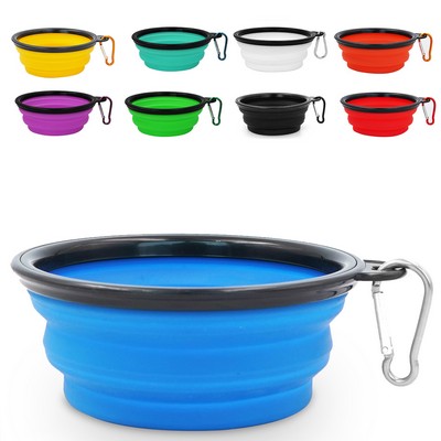 Portable Collapsible Silicone Pet Bowl
