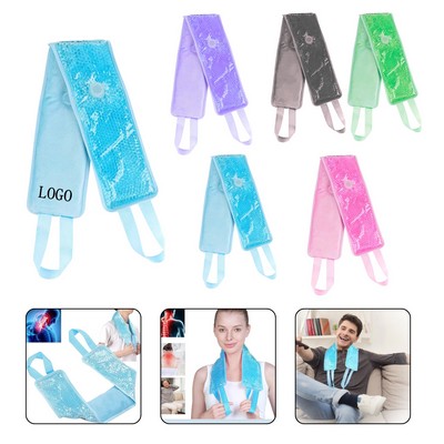 Reusable Gel Bead Hot Cold Neck Wrap