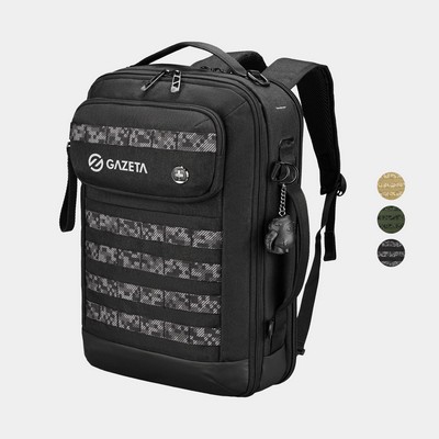 SwissDigital® BERG RFID Protection Large Hybrid Briefcase